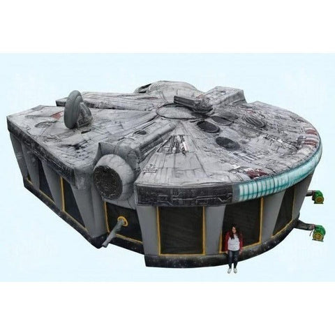 Magic Jump Inflatable Bouncers 15'H Star Wars Millennium Falcon Experience by Magic Jump 93716s 15'H Star Wars Millennium Falcon Experience by Magic Jump SKU#93716s