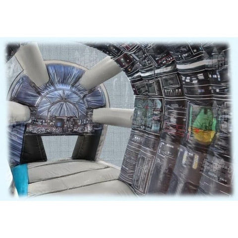 Magic Jump Inflatable Bouncers 15'H Star Wars Millennium Falcon Experience by Magic Jump 93716s 15'H Star Wars Millennium Falcon Experience by Magic Jump SKU#93716s