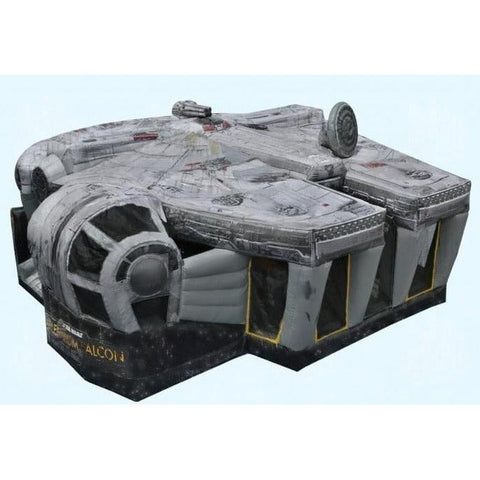 Magic Jump Inflatable Bouncers 15'H Star Wars Millennium Falcon Experience by Magic Jump 781880264446 93716s 15'H Star Wars Millennium Falcon Experience by Magic Jump SKU#93716s