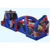 Image of Magic Jump Inflatable Bouncers 16'3"H Spider-Man 50 Obstacle Course Wet or Dry by Magic Jump 781880261940 73309s 16'3"H Spider-Man 50 Obstacle Course Wet or Dry Magic Jump SKU#73309s