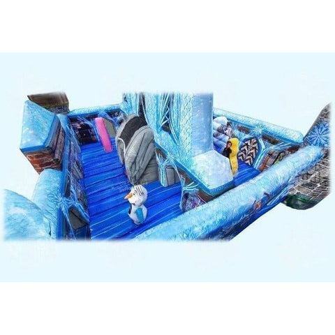 Magic Jump Inflatable Bouncers 16'H Disney Frozen 2 Playground Combo by Magic Jump 781880241645 24643f 16'H Disney Frozen 2 Playground Combo by Magic Jump SKU#24643f