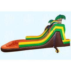 16'H Tropical Dual Water Slide by Magic Jump