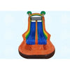 Image of Magic Jump Inflatable Bouncers 16'H Tropical Dual Water Slide by Magic Jump 8'H Slide N Splash Pool by Magic Jump SKU# 10613s