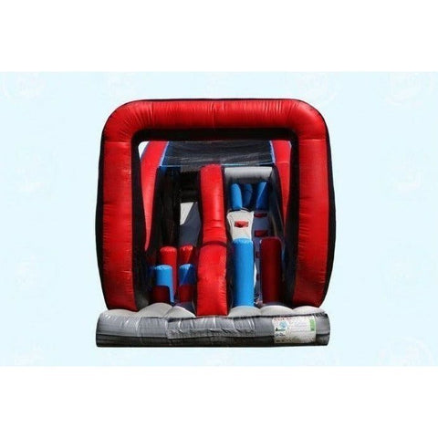 Magic Jump Inflatable Bouncers 16'H Zip Thru Obstacle (L) by Magic Jump 8'H Inflatable Maze by Magic Jump SKU# 96412m