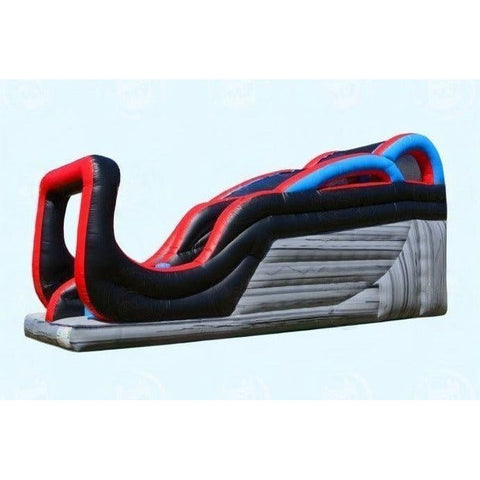 Magic Jump Inflatable Bouncers 16'H Zip Thru Obstacle (L) by Magic Jump 8'H Inflatable Maze by Magic Jump SKU# 96412m