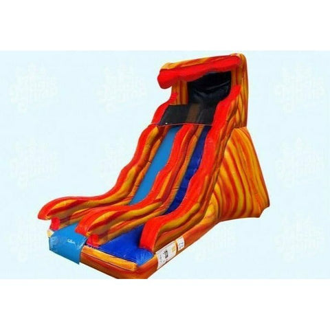 Magic Jump Inflatable Bouncers 17 Flammin Slide by Magic Jump 22 Flammin Wave Slide by Magic Jump SKU 22487f