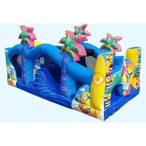 Magic Jump Inflatable Bouncers 17'H Despicable Me 50 Obstacle Course Wet or Dry by Magic Jump 47406m 17'H Despicable Me 50 Obstacle Course Wet Dry Magic Jump SKU# 47406m