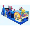 Image of Magic Jump Inflatable Bouncers 17'H Despicable Me 50 Obstacle Course Wet or Dry by Magic Jump 781880242536 47406m 17'H Despicable Me 50 Obstacle Course Wet Dry Magic Jump SKU# 47406m