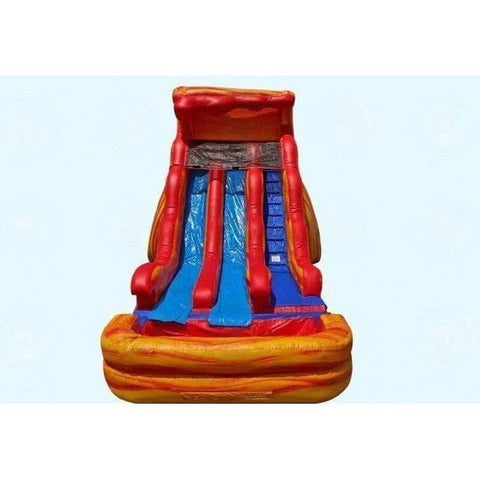 Magic Jump Inflatable Bouncers 17'H Flammin Wave Dual Slide by Magic Jump 17'H Flammin Wave Dual Slide by Magic Jump SKU# 14593f