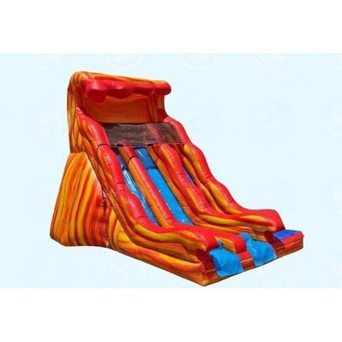 Magic Jump Inflatable Bouncers 17'H Flammin Wave Dual Slide by Magic Jump 17'H Flammin Wave Dual Slide by Magic Jump SKU# 14593f