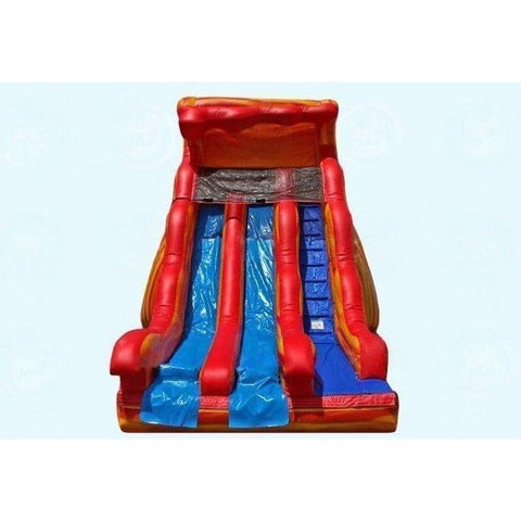 Magic Jump Inflatable Bouncers 17'H Flammin Wave Dual Slide by Magic Jump 17'H Flammin Wave Dual Slide by Magic Jump SKU# 14593f