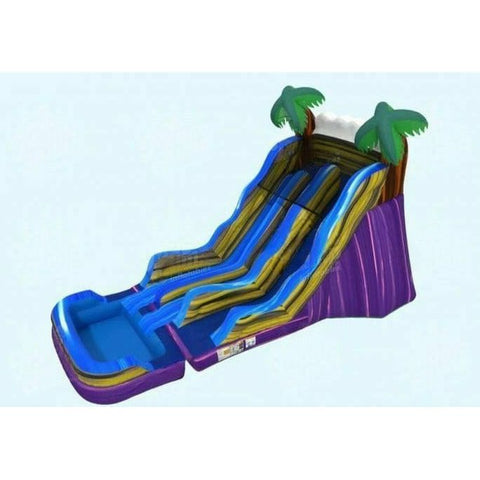 Magic Jump Inflatable Bouncers 17 Tropical Blast Dual Slide by Magic Jump 17 Tropical Blast Dual Slide by Magic Jump SKU#17719t