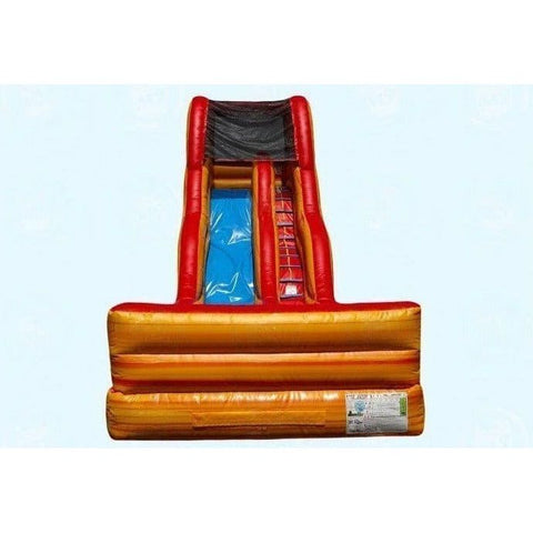 Magic Jump Inflatable Bouncers 19'H Flamin Slippity Slide (Wet/Dry) by Magic Jump 781880207214 19364f 19'H Flamin Slippity Slide (Wet/Dry) by Magic Jump SKU# 19364f