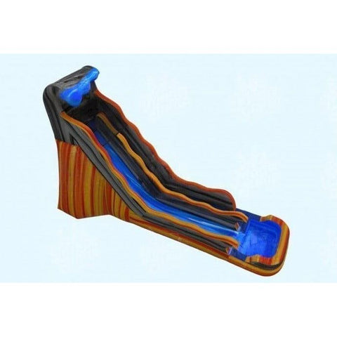 Magic Jump Inflatable Bouncers 20'H Flammin Volcano Slide by Magic Jump 13'H Dual Tropical Wet or Dry by Magic Jump SKU# 23684t