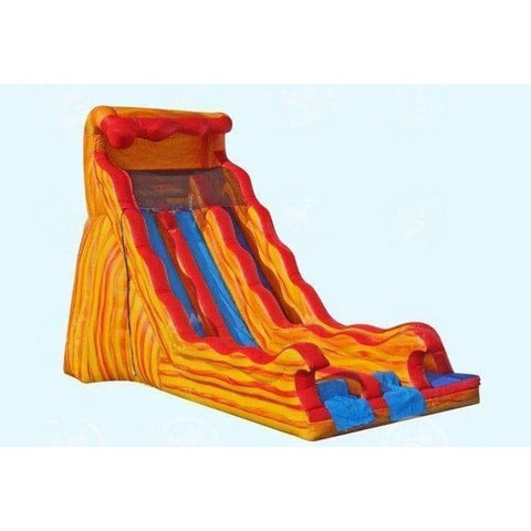 Magic Jump Inflatable Bouncers 20'H Flammin Wave Dual Slide by Magic Jump 24'H Fun Dual Slide by Magic Jump SKU# 24492w