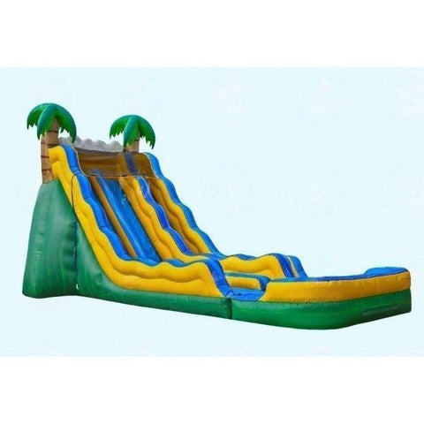 Magic Jump Inflatable Bouncers 20'H Tropical Wave Dual Slide by Magic Jump 20'H Tropical Wave Dual Slide by Magic Jump SKU# 20428t