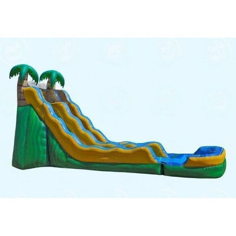 Magic Jump Inflatable Bouncers 20'H Tropical Wave Slide by Magic Jump 20'H Tropical Wave Dual Slide by Magic Jump SKU# 20428t