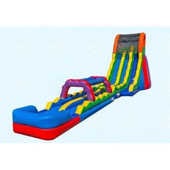 Magic Jump Inflatable Bouncers 24'H Fun Dual Slide by Magic Jump 24'H Wave Dual Slide by Magic Jump SKU# 22364w