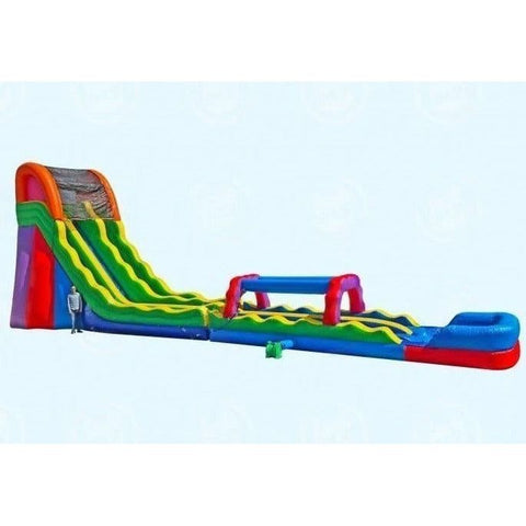 Magic Jump Inflatable Bouncers 24'H Fun Dual Slide by Magic Jump 24'H Wave Dual Slide by Magic Jump SKU# 22364w