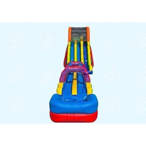 Magic Jump Inflatable Bouncers 24'H Fun Dual Slide by Magic Jump 24'H Wave Dual Slide by Magic Jump SKU# 22364w