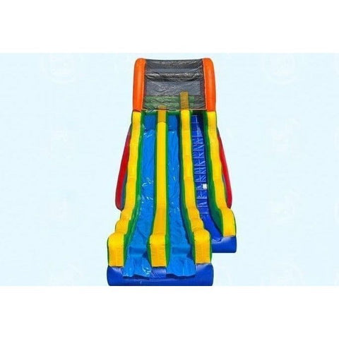 Magic Jump Inflatable Bouncers 24'H Fun Dual Slide by Magic Jump 24'H Wave Dual Slide by Magic Jump SKU# 22364w