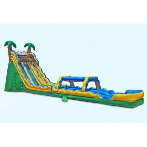 Magic Jump Inflatable Bouncers 24'H Tropical Wave Dual Slide by Magic Jump 24'H Tropical Wave Dual Slide by Magic Jump SKU# 24973t