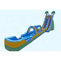 Magic Jump Inflatable Bouncers 24'H Tropical Wave Slide by Magic Jump 24'H Fun Dual Slide by Magic Jump SKU# 24492w