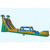 Image of Magic Jump Inflatable Bouncers 24'H Tropical Wave Slide by Magic Jump 24'H Fun Dual Slide by Magic Jump SKU# 24492w