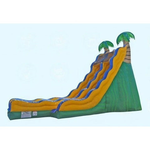 Magic Jump Inflatable Bouncers 24'H Tropical Wave Slide by Magic Jump 24'H Fun Dual Slide by Magic Jump SKU# 24492w