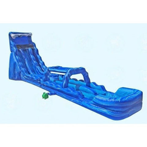 Magic Jump Inflatable Bouncers 24'H Wave Dual Slide by Magic Jump 24'H Tropical Wave Dual Slide by Magic Jump SKU# 24973t