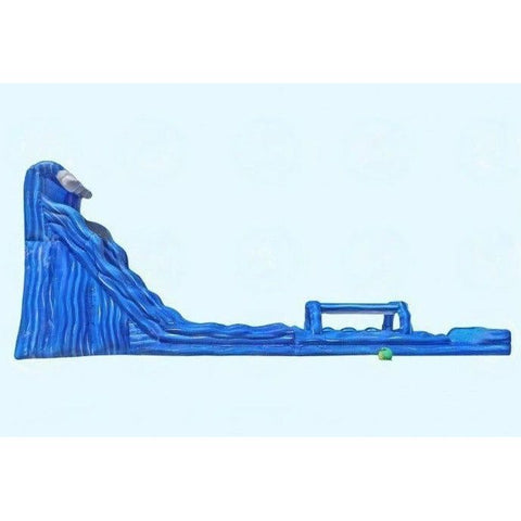 Magic Jump Inflatable Bouncers 24'H Wave Dual Slide by Magic Jump 24'H Tropical Wave Dual Slide by Magic Jump SKU# 24973t