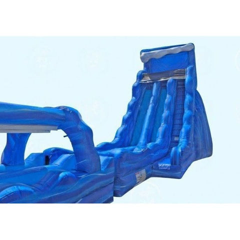 Magic Jump Inflatable Bouncers 24'H Wave Dual Slide by Magic Jump 24'H Tropical Wave Dual Slide by Magic Jump SKU# 24973t