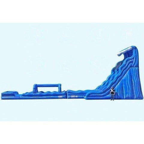 Magic Jump Inflatable Bouncers 24'H Wave Slide by Magic Jump 24'H Fun Dual Slide by Magic Jump SKU# 24492w