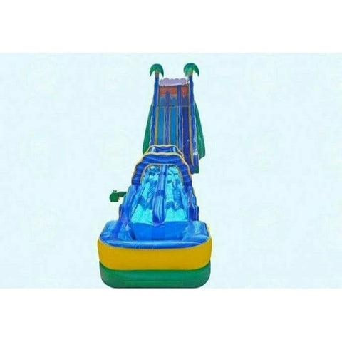 Magic Jump Inflatable Bouncers 28 Tropical Wave Dual Slide by Magic Jump 28 Tropical Wave Dual Slide by Magic Jump SKU 28924t