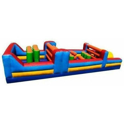 Magic Jump Inflatable Bouncers 8'H 35 Obstacle Course by Magic Jump 8'H 35 Obstacle Course by Magic Jump SKU# 35811o