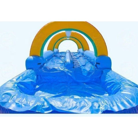 Magic Jump Inflatable Bouncers 8'H Dual Slide N Splash by Magic Jump 8'H Dual Slide N Splash by Magic Jump by Magic Jump 