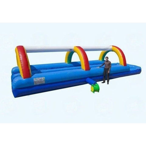 Magic Jump Inflatable Bouncers 8'H Dual Slide N Splash by Magic Jump 8'H Dual Slide N Splash by Magic Jump by Magic Jump 