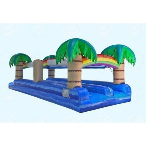 Magic Jump Inflatable Bouncers 9'H Tropical Dual Slide N Splash by Magic Jump 9'H Tropical Dual Slide N Splash by Magic Jump SKU# 12254t