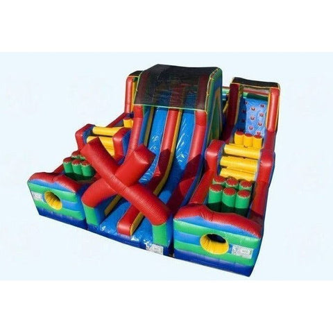 Magic Jump Inflatable Bouncers Primary Colors-Standard 13'6"H Extreme Rush by Magic Jump 781880236863 40291e-Primary Colors 13'6"H Extreme Rush by Magic Jump SKU# 40291e