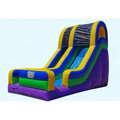 Magic Jump Slides 18'H Single Lane Slide by Magic Jump 781880227090 11410s 18'H Single Lane Slide by Magic Jump SKU#  11410s