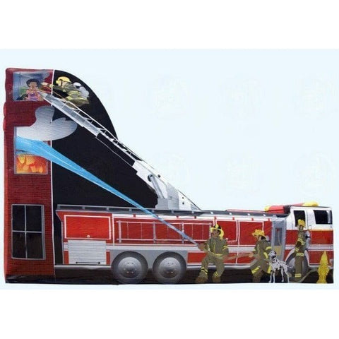Magic Jump Slides 19'H Fire Truck by Magic Jump 781880227175 12809f 19'H Fire Truck by Magic Jump SKU# 12809f