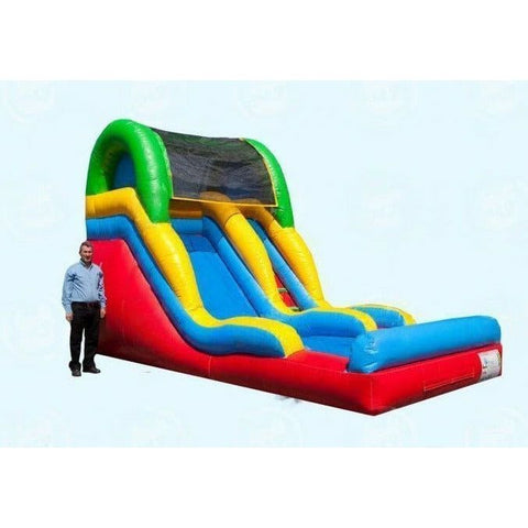 Magic Jump Water Parks & Slides 12'H Slippity Slide (Wet/Dry) by Magic Jump 781880250968 12633s 12'H Slippity Slide (Wet/Dry) by Magic Jump SKU# 12633s