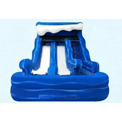 Magic Jump Water Parks & Slides 12'H Wave Dual Slide by Magic Jump 12'H Wave Dual Slide by Magic Jump SKU# 12207w