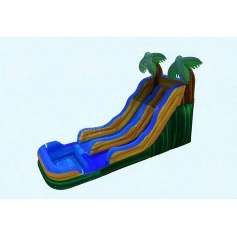 Magic Jump Water Parks & Slides 15'H Tropical Wave Slide by Magic Jump 15'H Tropical Wave Slide by Magic Jump SKU# 15391t