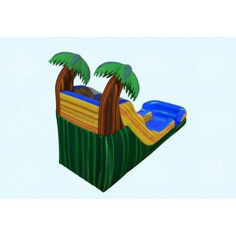 Magic Jump Water Parks & Slides 15'H Tropical Wave Slide by Magic Jump 15'H Tropical Wave Slide by Magic Jump SKU# 15391t