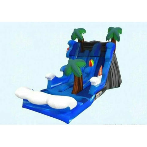 Magic Jump Water Parks & Slides 17 Malibu Splash Dual Slide by Magic Jump 17 Tropical Paradise Slide by Magic Jump SKU# 17583t