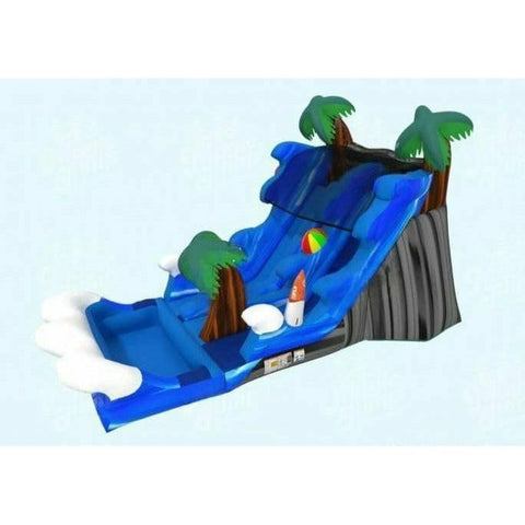 Magic Jump Water Parks & Slides 17 Malibu Splash Dual Slide by Magic Jump 17 Tropical Paradise Slide by Magic Jump SKU# 17583t