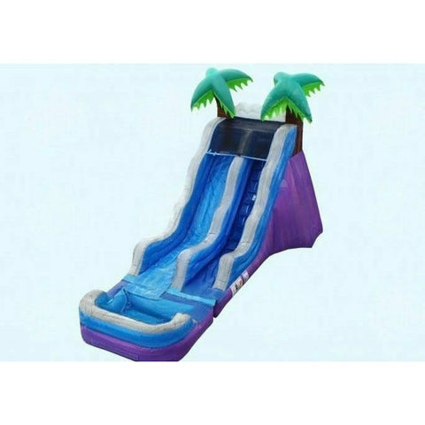 Magic Jump Water Parks & Slides 17 Tropical Paradise Slide by Magic Jump 12'H Tropical Dual Slide by Magic Jump SKU# 12697t