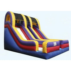 Magic Jump Water Parks & Slides 18'H Double Lane Slide by Magic Jump 781880227106 18418s 18'H Double Lane Slide by Magic Jump SKU#  18418s