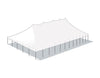 Image of 50' x 120' Premium Sectional Canopy Pole Party Tent - White
